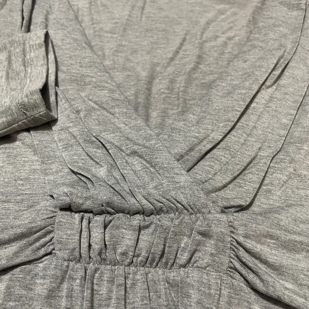Boden 12R Gray Baby‎ Doll Tunic Top Womens